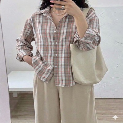 premium quality ladies check shirt