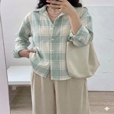 premium quality ladies check shirt